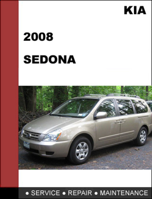 Product picture KIA Sedona 2008 Factory Service Repair  Manual & Electronic Troubleshooting manual