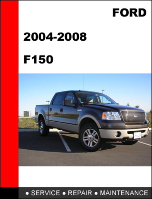 Product picture Ford F150 2004 to 2008 Factory workshop Service Repair manual