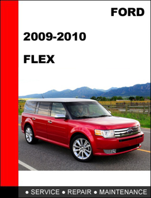 Product picture Ford Flex 2009 to 2012 Factory workshop Service Repair manual