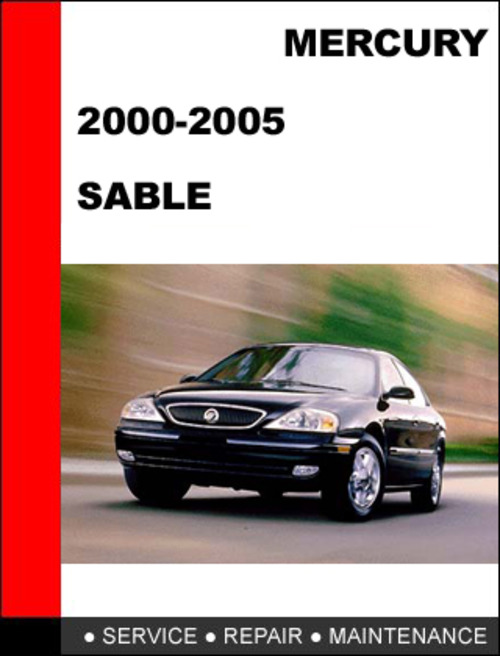 Product picture Mercury Sable 2000 to 2005 Factory workshop Service Repair manual