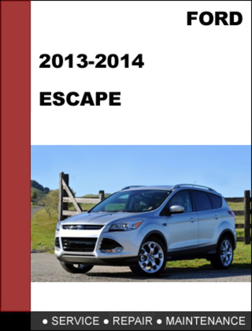 Product picture Ford Escape 2012 to 2014 Factory workshop Service Repair Manual