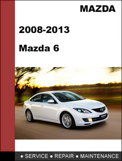 Product picture Mazda Mazda6 2008-2013 Factory Workshop Service Repair Manual