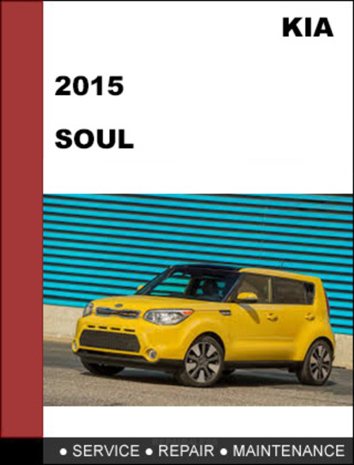 Product picture KIA Soul 2015 OEM Factory Service Repair Workshop Manual