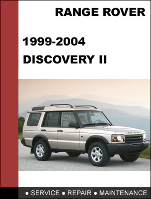 Product picture Range Rover Discovery II 1999 - 2004 OEM Factory Service Repair Workshop Manual