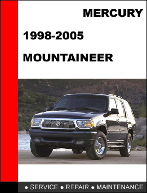 Product picture Mercury Mountaineer 1997 to 2001 Factory workshop Service Repair manual