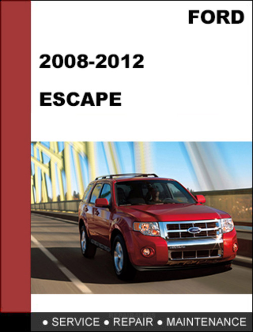 Product picture Ford Escape 2008 to 2012 Factory workshop Service Repair Manual Download