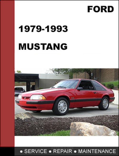 Product picture Ford Mustang 1979 - 1993 Factory workshop Service Repair Manual
