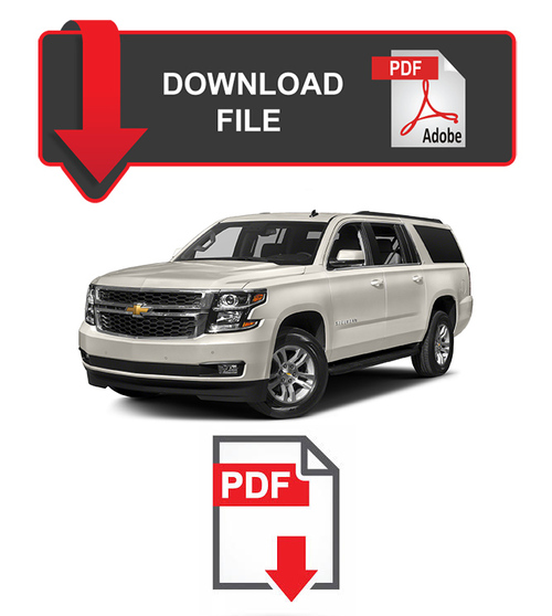 Product picture Chevrolet Suburban 2014 2015 2016 2017 2018 2019  Factory repair workshop Manual