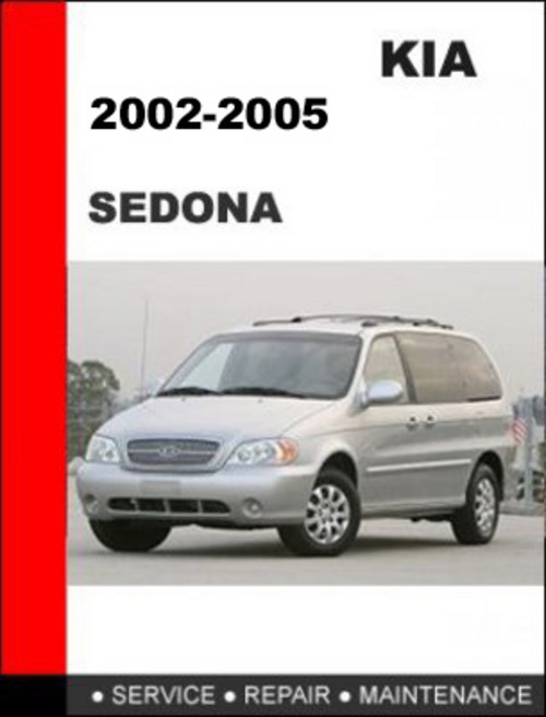 Product picture 2002-2005 KIA Sedona Factory Service Repair Manual
